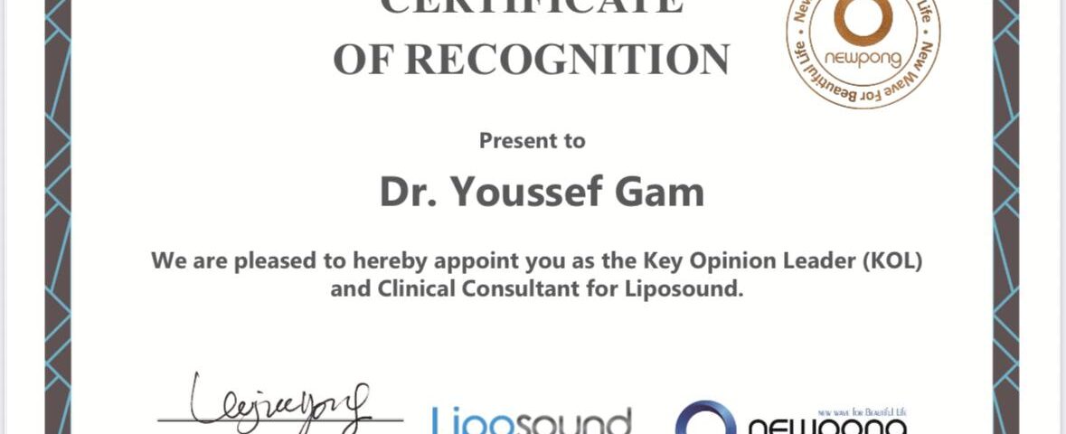 CERTIFICAT LIPOSOUND DR-GAM